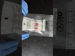 Zak met een druk van 95 kPa maakt gebruik van een krachtig absorberend systeem