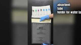 7/4 absorberende zakmouwen met sleuven voor waterkwaliteitslaboratorium