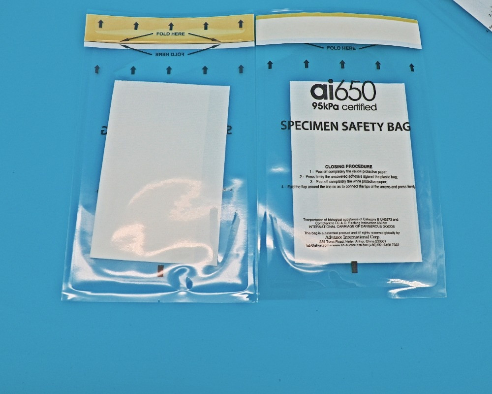10 g PET / PE absorberende zakken met 500 ml absorptiecapaciteit en materiaalstructuur