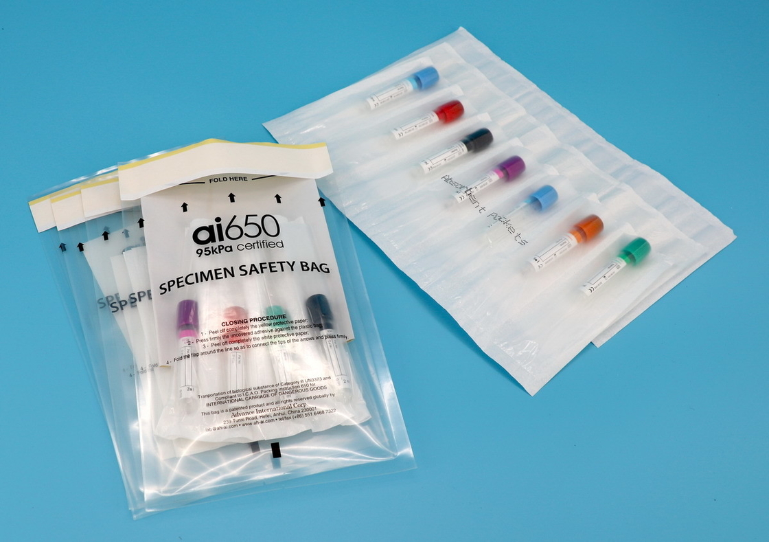 Verscheidene maten PE 95kPa Biogevaarzak met UV-resistentie en voor het verwijderen van medisch afval