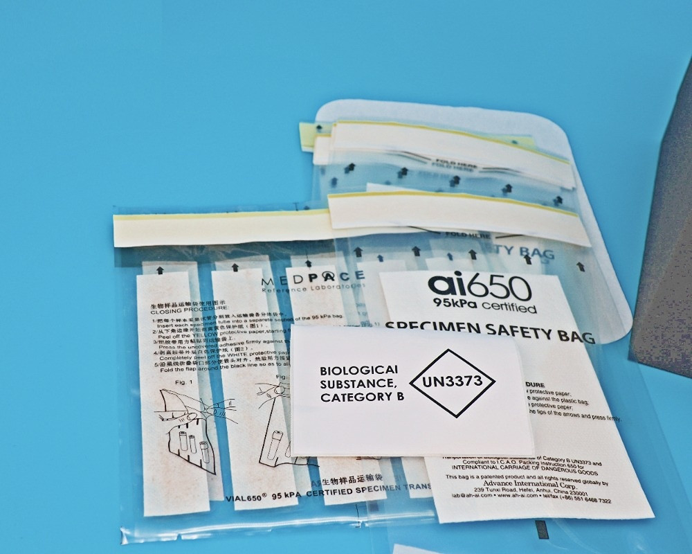 95 kPa Laboratorium cryogene flacons Kits voor opslag en transport Proefmonster