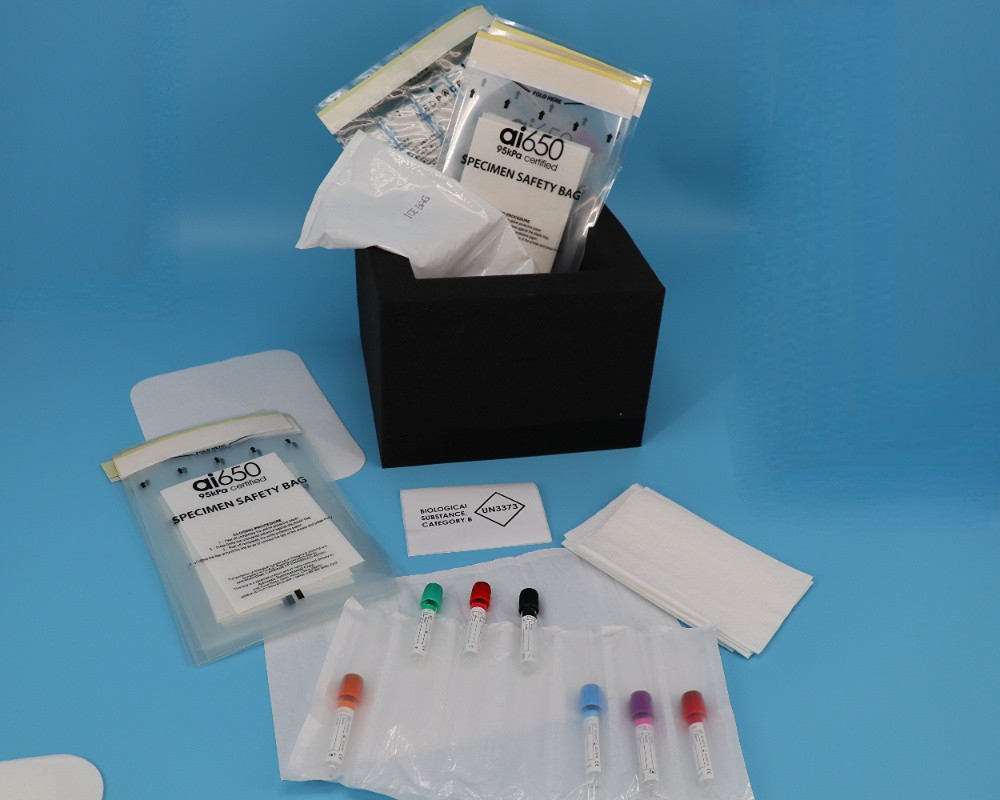 95 kPa Laboratorium cryogene flacons Kits voor opslag en transport Proefmonster