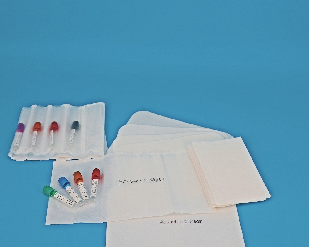 AI650 95kPa Proeftassen Liquid Tight Laboratory voor het detecteren van het monster Transportverpakking