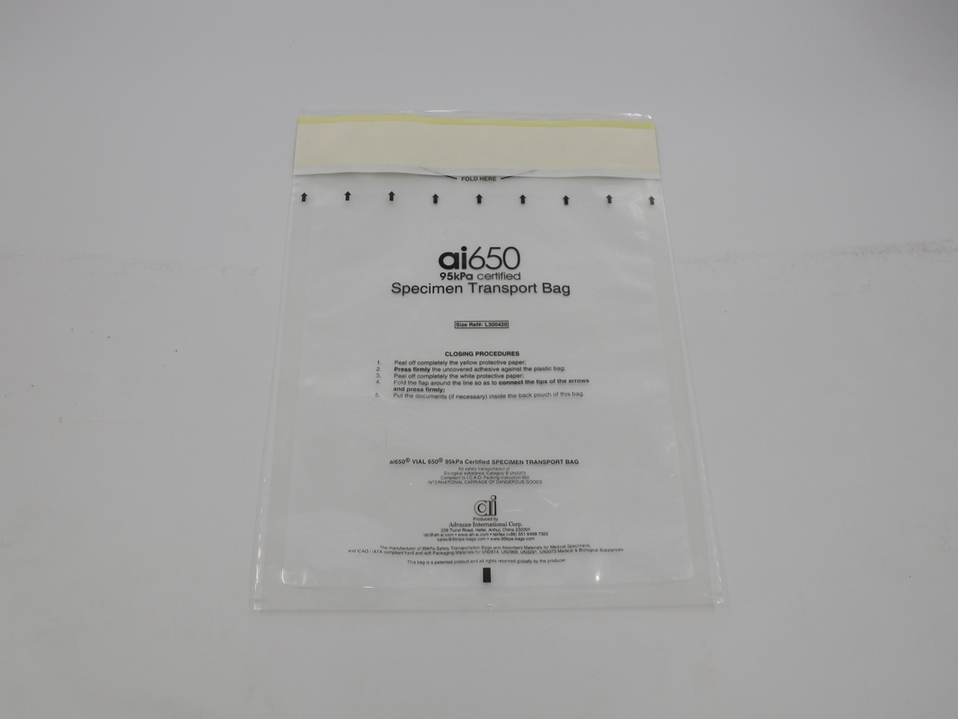 Plastic 95 KPa 6 x 6 inch 240 ml absorberende zakken en absorberende pads Wit kleur