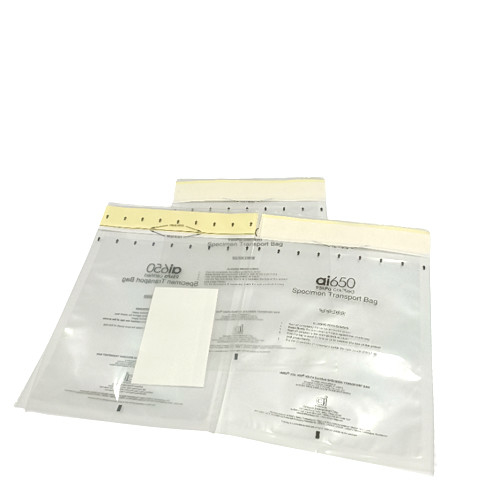 AIC Steriel Proefmateriaal Medische Biogevaarlijke Zaken Proefmateriaal Transportzak Documentzak Plastic Zip Bag