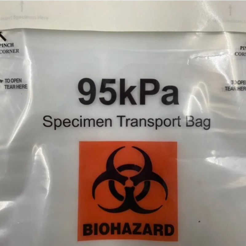 Gepersonaliseerde Biogevaarlijke Proefpersoon Zip Lock Bag Hervergrendelbare Proefpersoon Bag Voor Laboratorium