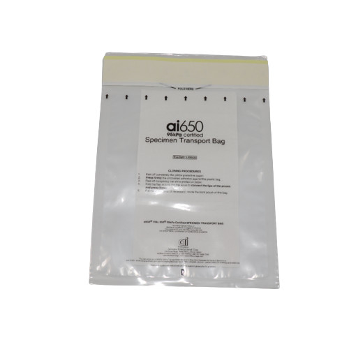 Steriel monster Medisch biologisch gevaarlijk zakken Proefproeftransportzak Documentzak Plastic Zip Bag