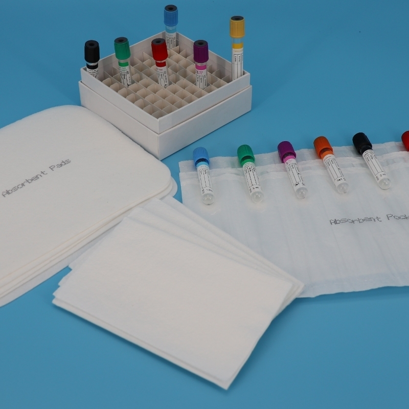 95 kPa Biogevaarlijke transportzakken met 4 slote absorberende hoes en 550 ml absorptie