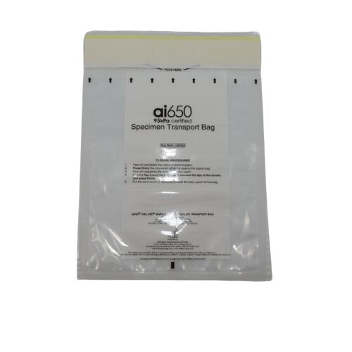 95kPa UN3373 Specimen Transport Bags - Biohazard Bloed Urine & Feces Sample Bag AI650 Hoge-Druk Medische Transportverpakking