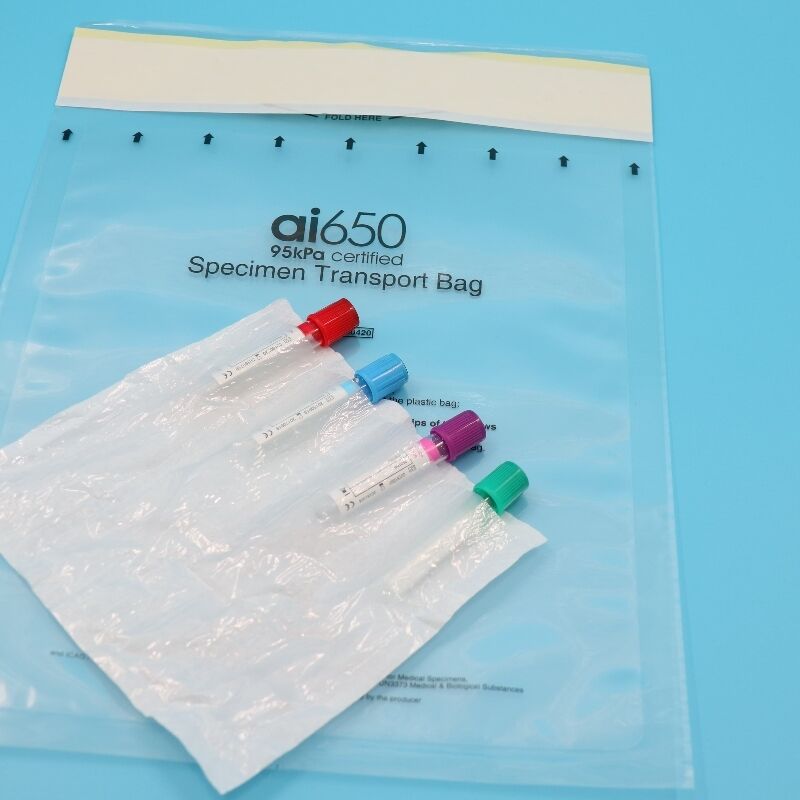 Wholesale UN3373 Specimen Bags 95kPa, IATA 650, Various Sizes From Factory