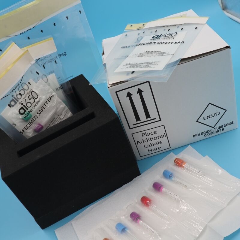 Biological Specimen Transport Bag, Wholesale 95 KPa Urine Specimen Bag, UN 3373 Specimen Bag