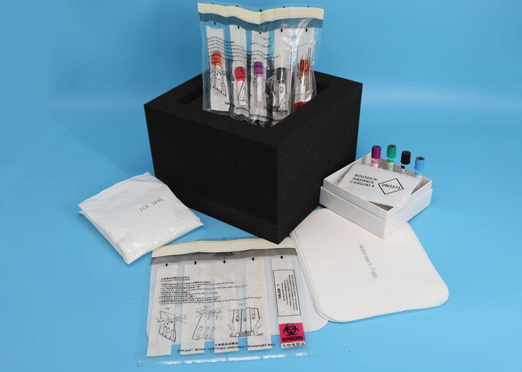 De transparante Bestand Druk van de het Vervoerszak van het Kleuren95kpa Biohazard Specimen
